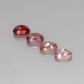 Achetez naturel 4,84ct multicolore grenat malaya gems, coupe ovale, en provenance tanzanie chez gemselect. en stock, livraison internationale!