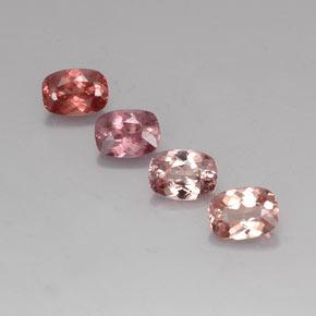 Achetez naturel 4,31ct multicolore grenat malaya gems, coupe coussin, en provenance tanzanie chez gemselect. en stock, livraison internationale!