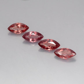 Achetez naturel ct Rose Grenat Malaya gems, Marquise, En provenance Tanzanie chez GemSelect. En stock, livraison internationale!