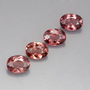 Achetez naturel ct rose grenat malaya gems, coupe ovale, en provenance tanzanie chez gemselect. en stock, livraison internationale!