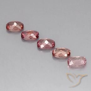 Shop natural 5.21ct Orange rose Grenat Malaya gems, Coussin, from Tanzanie at GemSelect. In stock, global shipping!