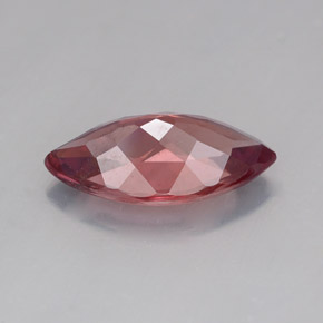 Grenat malaya rose naturelle marquise, 2,63 ct, VS