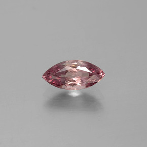 Grenat malaya rose naturelle marquise, 0,97 ct, VS