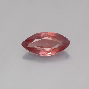 Grenat malaya rose naturelle marquise, 1,21 ct, VS