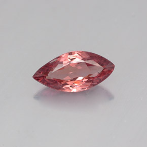Grenat malaya rose naturelle marquise, 1,17 ct, VVS-VS