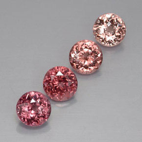 Achetez naturel ct multicolore grenat malaya gems, coupe roude, en provenance tanzanie chez gemselect. en stock, livraison internationale!