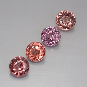 Achetez naturel ct Multicolore Grenat Malaya gems, Coupe roude, En provenance Tanzanie chez GemSelect. En stock, livraison internationale!