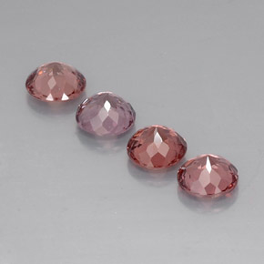 Achetez naturel ct Multicolore Grenat Malaya gems, Coupe roude, En provenance Tanzanie chez GemSelect. En stock, livraison internationale!