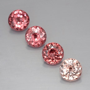 Achetez naturel 4,90ct multicolore grenat malaya gems, coupe roude, en provenance tanzanie chez gemselect. en stock, livraison internationale!