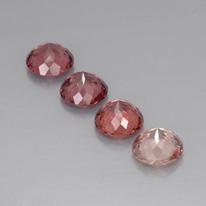 Achetez naturel 4,90ct multicolore grenat malaya gems, coupe roude, en provenance tanzanie chez gemselect. en stock, livraison internationale!