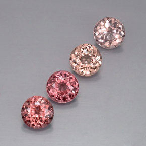 Achetez naturel 4,10ct multicolore grenat malaya gems, coupe roude, en provenance tanzanie chez gemselect. en stock, livraison internationale!