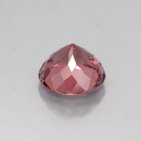 Grenat Malaya Rose naturelle Coupe roude, 1.41 ct, VVS-VS
