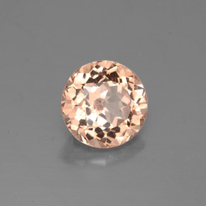 Grenat malaya jaune naturelle coupe roude, 1,28 ct, VVS