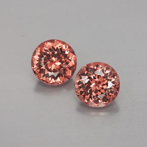 Achetez naturel ct orange grenat malaya gems, coupe roude, en provenance tanzanie chez gemselect. en stock, livraison internationale!