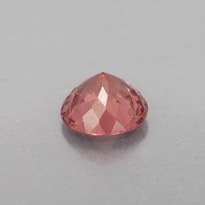 Grenat malaya orange naturelle coupe roude, 1,02 ct, VS