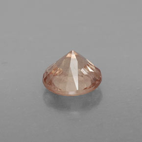 Grenat malaya jaune naturelle coupe roude, 1,05 ct, VS