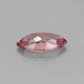 Grenat malaya rose naturelle marquise, 0,98 ct, VVS