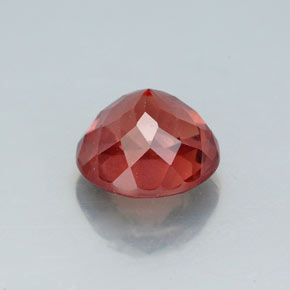 Grenat Malaya Orange naturelle Coupe roude, 2.95 ct, VS