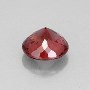 Grenat Malaya Rose naturelle Coupe roude, 3.09 ct, VVS-VS