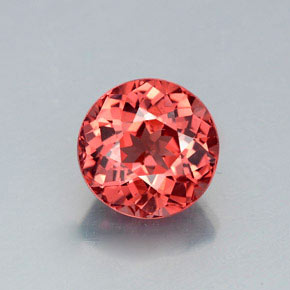 Grenat Malaya Rose naturelle Coupe roude, 2.78 ct, VVS-VS