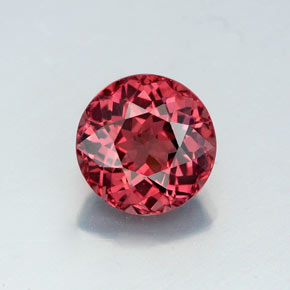 Grenat malaya rose naturelle coupe roude, 2,68 ct, VVS-VS