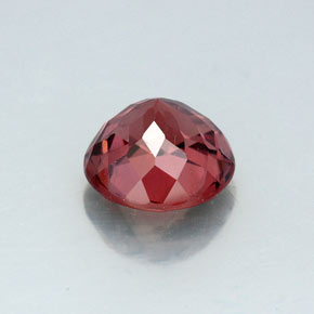 Grenat malaya rose naturelle coupe roude, 2,68 ct, VVS-VS