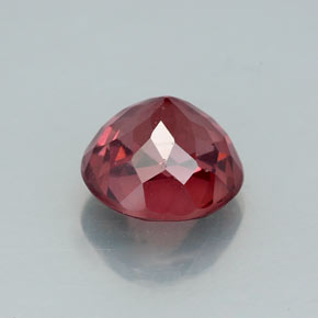 Grenat malaya rose naturelle coupe roude, 3,24 ct, VVS-VS