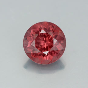 Grenat malaya rose naturelle coupe roude, 2,65 ct, VS-SI