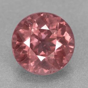 Grenat malaya rose naturelle coupe roude, 2,95 ct, VS-SI