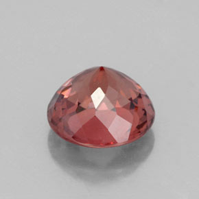 Grenat Malaya Orange naturelle Coupe roude, 2.53 ct, VS