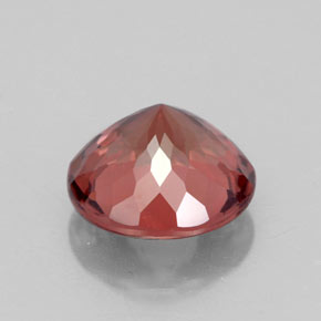 Grenat malaya rose naturelle coupe roude, 2,99 ct, VVS-VS