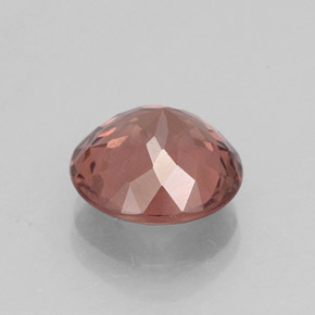 Grenat malaya rose naturelle coupe roude, 2,37 ct, VS
