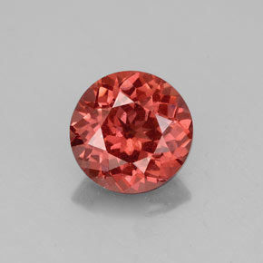 Grenat malaya rose naturelle coupe roude, 2,24 ct, VS-SI
