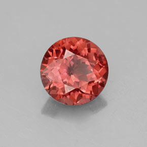 Grenat malaya rose naturelle coupe roude, 2,24 ct, VS-SI