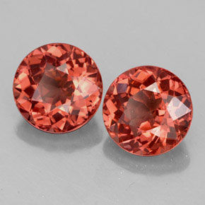 Achetez naturel ct rose grenat malaya gems, coupe roude, en provenance tanzanie chez gemselect. en stock, livraison internationale!