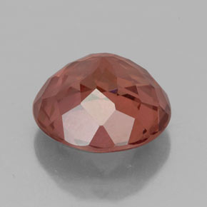 Grenat Malaya Rose naturelle Coupe roude, 2.60 ct, VVS-VS