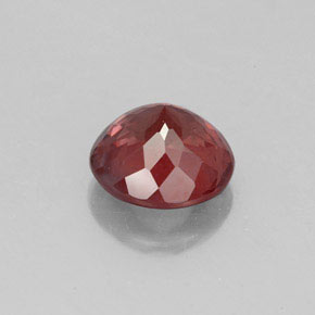Grenat malaya rose naturelle coupe roude, 2,40 ct, VVS