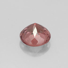 Grenat malaya rose naturelle coupe roude, 2,30 ct, VVS-VS