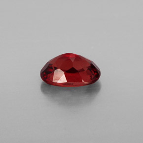 Grenat malaya orange naturelle coupe ovale, 1,07 ct, VS