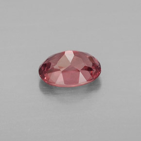 Grenat Malaya Rose naturelle Coupe ovale, 1.13 ct, VS
