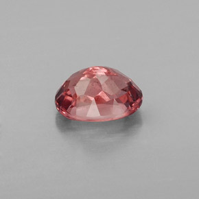 Grenat malaya rose naturelle coupe ovale, 1,30 ct, VS-SI