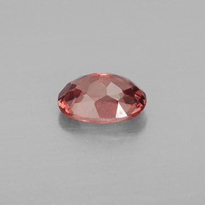Grenat Malaya Rose naturelle Coupe ovale, 1.04 ct, VS