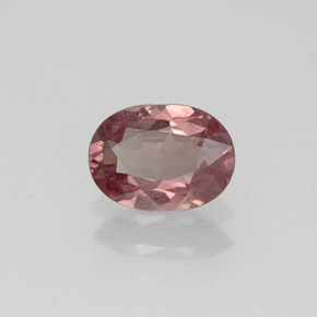 Grenat Malaya Rose naturelle Coupe ovale, 0.84 ct, VS