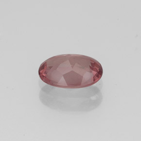 Grenat Malaya Rose naturelle Coupe ovale, 0.84 ct, VS
