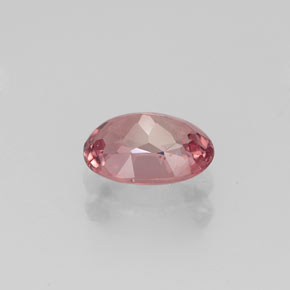 Grenat malaya rose naturelle coupe ovale, 0,92 ct, VVS-VS