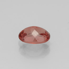 Grenat Malaya Rose naturelle Coupe ovale, 1.06 ct, VVS-VS