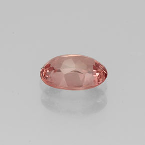 Grenat malaya rose naturelle coupe ovale, 0,92 ct, VVS-VS