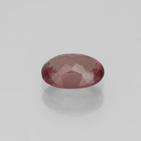 Grenat malaya rose naturelle coupe ovale, 0,87 ct, VS