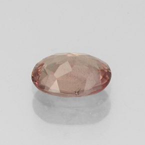 Grenat malaya orange naturelle coupe ovale, 0,90 ct, SI