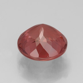 Grenat Malaya Rose naturelle Coupe roude, 3.44 ct, VS